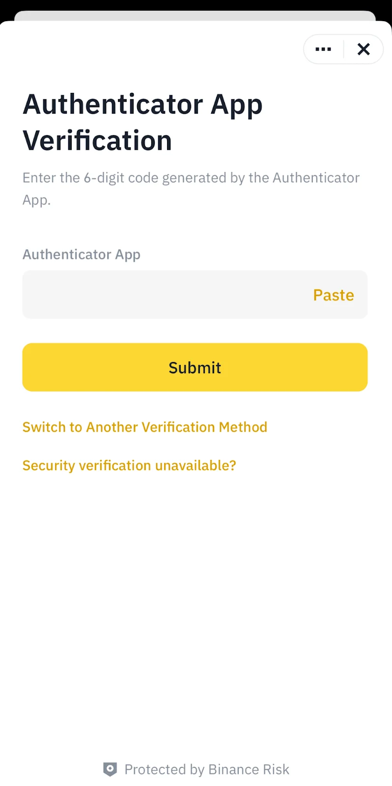 App Step 6 - Verification